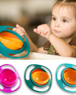 Piatti Bowl 360 gradi. ruota nelle mani del tuo bambino. Universale Spill-proof